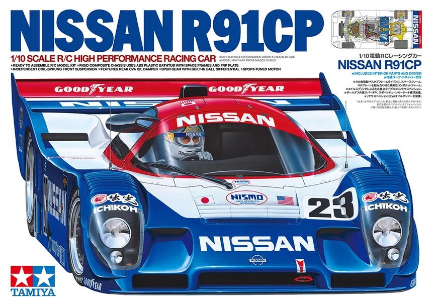 TAMIYA USA 　RC Nissan R91Cpを発表