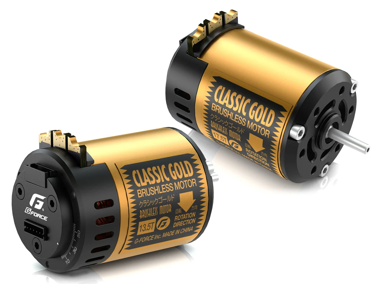 株式会社ジーフォース Classic Gold Brushless Motorを発表 – らじつう