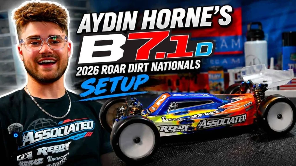 TeamAssociatedRC 　■Aydin Hornes B7.1D 2026 ROAR Dirt Nationals Setup