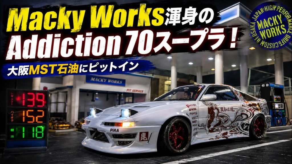 すだぴょんRCチャンネル　■【MST石油】マッキーワークス制作アディクション70スープラ！