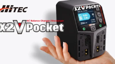 株式会社ハイテックマルチプレックスジャパン　ACバランス充電器 「X2 V Pocket」を発表