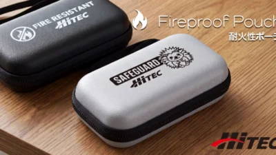 株式会社ハイテックマルチプレックスジャパン　耐火性ポーチ SAFEGAURD／FIRE RESISTANTを発表