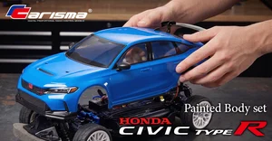 株式会社ハイテックマルチプレックスジャパン　実車級のフォルムとプレミアム塗装、Carisma HONDA CIVIC TYPE R (FL5) ボディを発表
