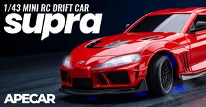 株式会社ハイテックマルチプレックスジャパン　1/43 RC DRIFT CAR Supraを発表