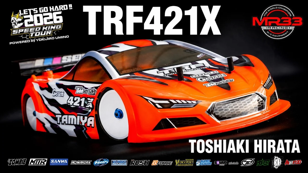 Speed King Tour ■平田稔明選手の タミヤTRF421X スピキンシャシーフォーカス TMサーキットわかやま Speed King Tour 2026