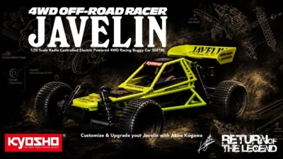 KYOSHO CORPORATION　■KYOSHO JAVELIN Full-Option Build | 30618C Option Parts｜京商 ジャベリン フルオプション仕様！30618C