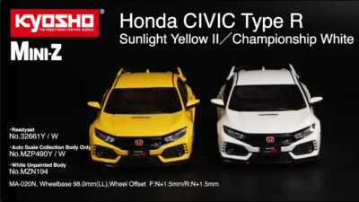 KYOSHO CORPORATION　■KYOSHO MINI-Z AWD Honda CIVIC Type R