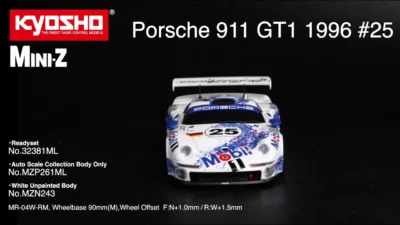 KYOSHO CORPORATION　■KYOSHO MINI-Z RWD Porsche 911 GT1 1996 #25