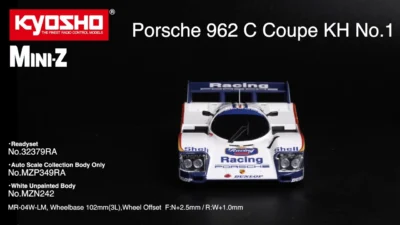 KYOSHO CORPORATION　■KYOSHO MINI-Z RWD Porsche 962 C Coupe KH No.1
